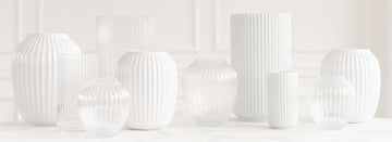 designvazen op tafel